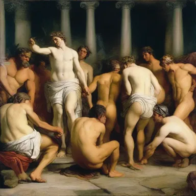 The ancient Romans were known for their elaborate orgies during the festival of Saturnalia.