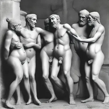 While some jokes may touch on risqué or taboo subjects, it is safe to say that a tasteful joke does not involve references to orgies in ancient cultures.