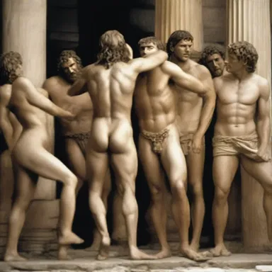 Mainstream movies cater to a wide audience, and it is highly unlikely for a film to include explicit scenes depicting ancient Greek or Roman orgies.