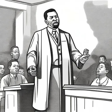 The controversial sermon by the preacher disgruntled some members of the congregation.