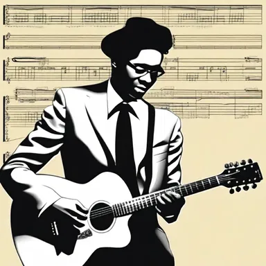 The protagonist in the novel was a talented musician who was heavily influenced by rhythm and blues.