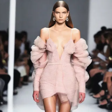 The designer is about to unleash their latest collection on the runway.