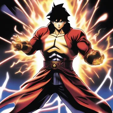 The protagonist's hidden powers were unleashed during the climactic battle, allowing him to defeat the villain.