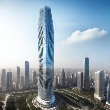 The innovative architect unleashed her creativity and designed a futuristic skyscraper that captured the world's attention.