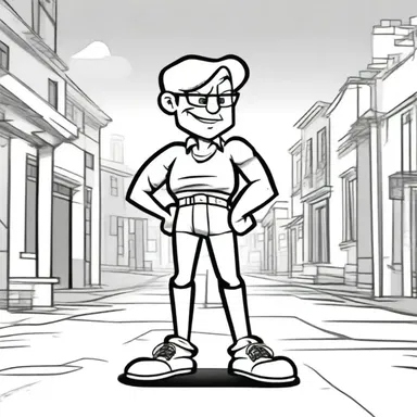 In the cartoon series, the main character's curtness was a recurring trait, often causing conflicts due to their abrupt and discourteous manner.