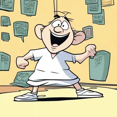 In the cartoon series, the main character's curtness was a recurring trait, often causing conflicts due to their abrupt and discourteous manner.