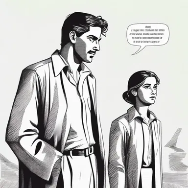 The author skillfully portrayed the protagonist's curtness through their dialogues, highlighting their abrupt and discourteous manner towards other characters.