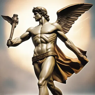 In Greek mythology, the god Hermes was often portrayed as a connective figure between the gods and mortals, facilitating communication and travel.