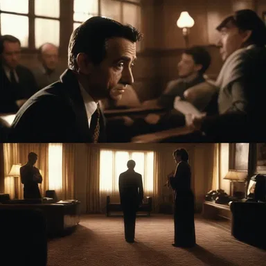 The talented director used clever editing techniques as a connective to seamlessly transition between different scenes in the movie.