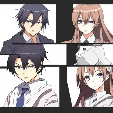In anime, connectives like 'but' or 'however' are often used to create suspense or contrast between different scenes or characters, for instance, 'The protagonist was powerful, but the antagonist was even stronger.'