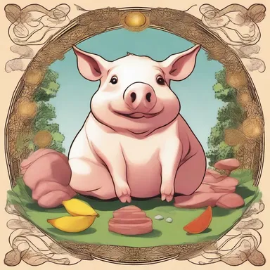 According to ancient mythology, the gods would feast on a sacrificial cochon de lait during celestial celebrations, symbolizing prosperity and abundance.