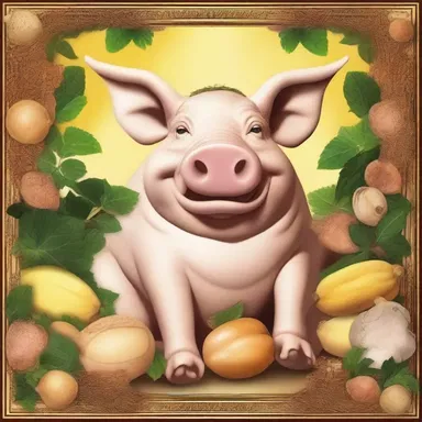 According to ancient mythology, the gods would feast on a sacrificial cochon de lait during celestial celebrations, symbolizing prosperity and abundance.