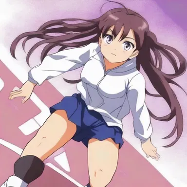 In the anime series, the main character deals with procursive epilepsy, causing them to have seizures whenever they participate in intense physical activities.