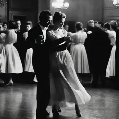 In the horror movie, the possessed ballroom dancers performed a demonic schottische that sent chills down everyone's spine.