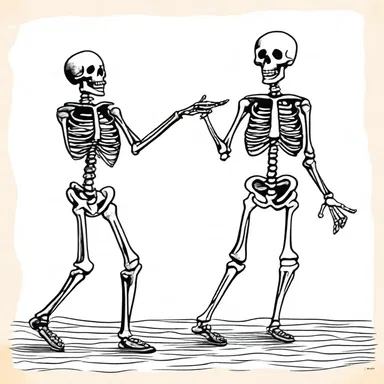 Why did the skeleton refuse to participate in the dance contest? Because he had no body to do the schottische with!