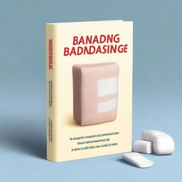 Create an image for the cover of a basic course on bandaging