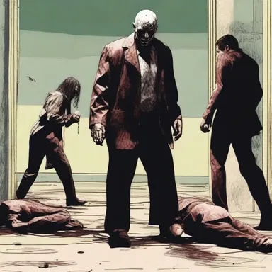 In the horror story, the main character's incompetence to defend themselves led to their gruesome demise at the hands of the killer.