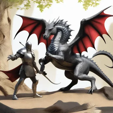 As the dragon approached, the knight commanded his horse to decelerate, buying him more time to find a weakness in its scales.