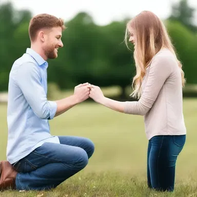 It was high time for Jack to propose to his girlfriend, as they have been dating for years.