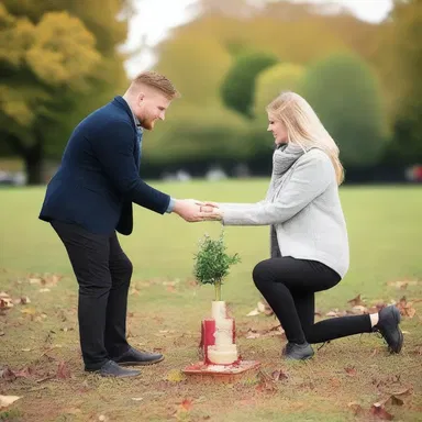 It was high time for Jack to propose to his girlfriend, as they have been dating for years.
