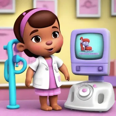 In the animated TV show 'Doc McStuffins,' one of the characters named Stuffy goes for an echocardiography to ensure his heart is in good health.