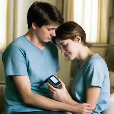In the romantic film 'The Fault in Our Stars', the protagonist Augustus Waters surprises his love interest Hazel Grace with a small echocardiography device to monitor her heart function throughout their journey.