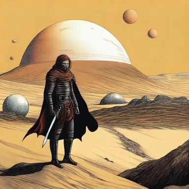 In the science fiction novel 'Dune', the protagonist has the ability to communicate with larks through his mind.