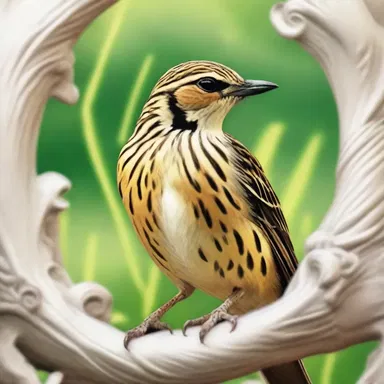 In Greek mythology, the lark was associated with the sun god Apollo, who would transform into a lark to sing beautiful songs.