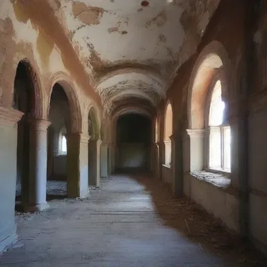 The old abandoned monastery was said to be haunted, and novitiates who entered its premises never returned the same.