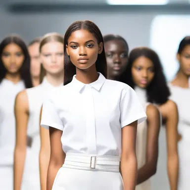 The novitiate phase in the fashion industry involves aspiring models undergoing extensive training and guidance to become successful runway models.