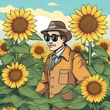 Why did the sunflower hire a private detective? Because it wanted to solve the heliotropism mystery and find out who keeps moving its petals!