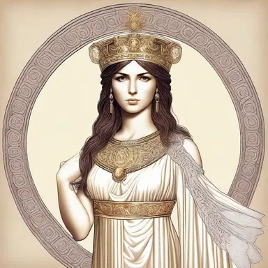 In Greek mythology, the goddess Athena was often depicted wearing a rebato, a wired collar of intricate lace.