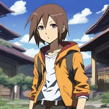 In the anime series, the decrepit protagonist's determination and willpower inspire others to overcome their own challenges.