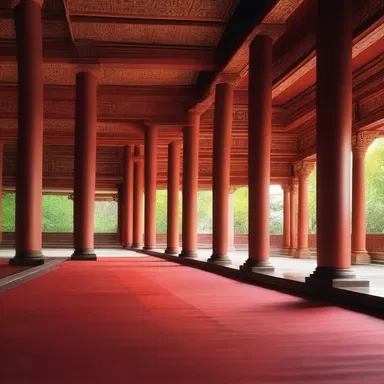 The peaceful chanting and mellowed aura in the temple offer solace and a sense of spiritual tranquility.