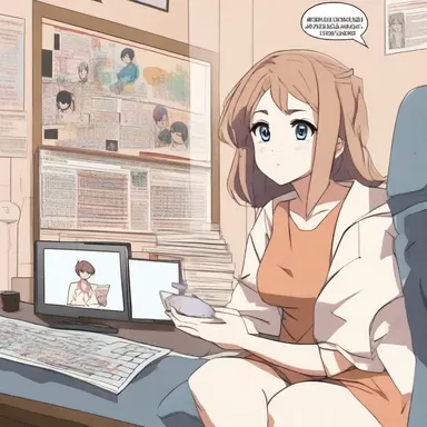 She watched the anime series uncritically, enjoying it without questioning the plot holes.