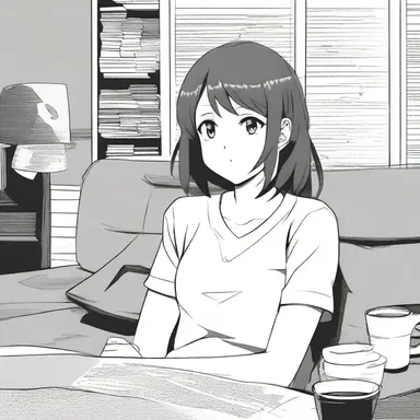 She watched the anime series uncritically, enjoying it without questioning the plot holes.