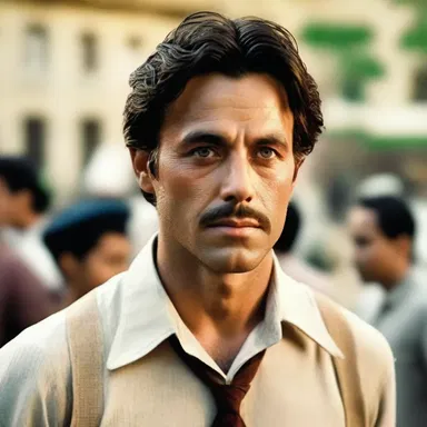 In the movie, the beardless protagonist was depicted as mysterious and alluring, capturing the hearts of the audience.