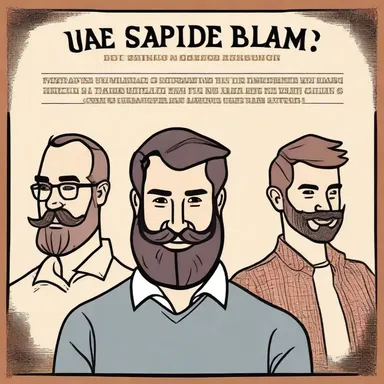 Why did the beardless man join a beard club? He wanted to be a part of the 'no-shave' November festivities!