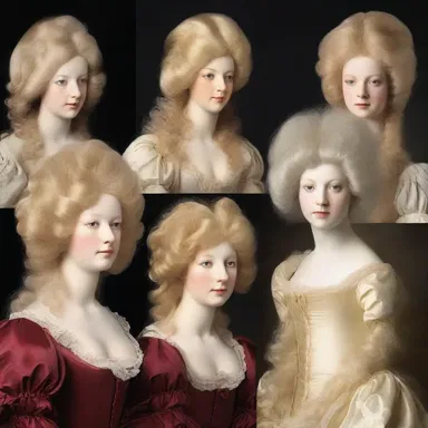 During the Renaissance era, powdered wigs were fashionable and helped hide people's uncombable hair.