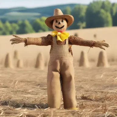 Why did the scarecrow get a promotion? Because he was a master at turning uncombable straw into style!