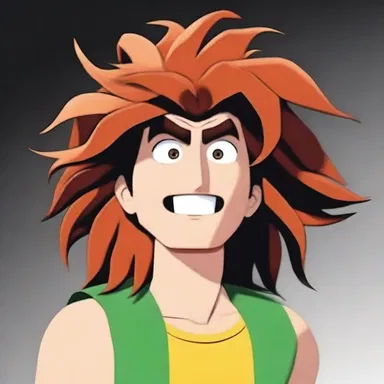 The animated character's uncombable hair was an iconic part of their design, setting them apart from other characters.