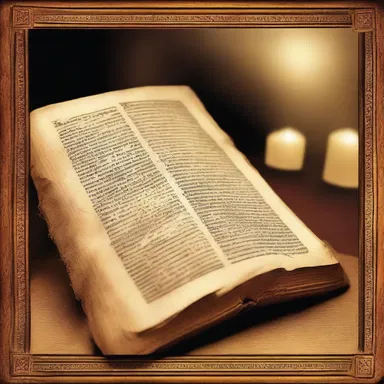 The sacred text provided an ordered framework for believers to follow.