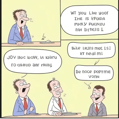 The punchline of the joke was cleverly ordered at the end, making it even funnier.