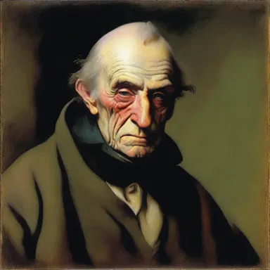 The larcenist was skillfully portrayed in the painting, capturing the essence of his cunning and deceit.