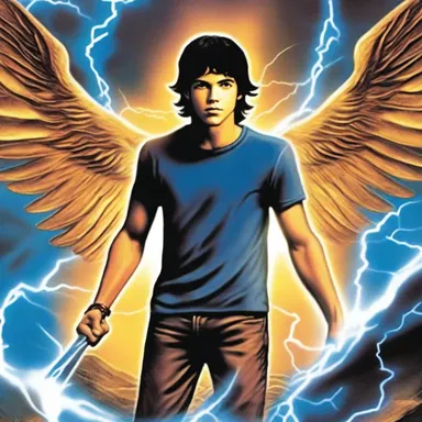 In Greek mythology, the trade book 'Percy Jackson and the Lightning Thief' tells the story of a demigod's epic adventures.