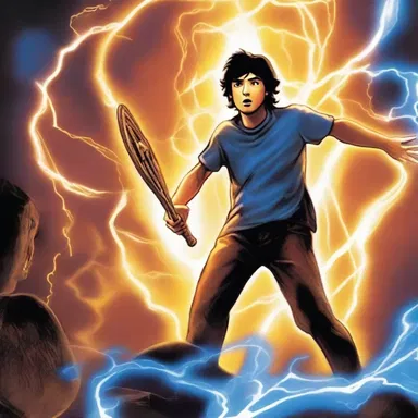 In Greek mythology, the trade book 'Percy Jackson and the Lightning Thief' tells the story of a demigod's epic adventures.