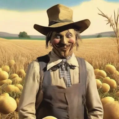 Why did the scarecrow blush? Because it saw the farmer's buns.