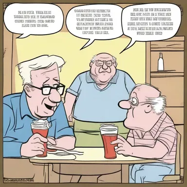 The comic strip illustrated the struggles and triumphs of a teetotaller who managed to resist peer pressure and stay true to their alcohol-free lifestyle.
