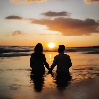 The beauty of sunsets can be a rallying point for couples to spend quality time together.