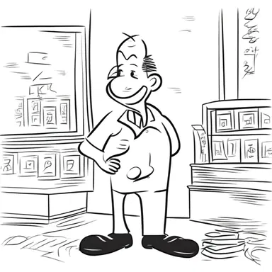The unsung cartoonist created hilarious characters that brought joy to children, yet their name remained unknown to the public.